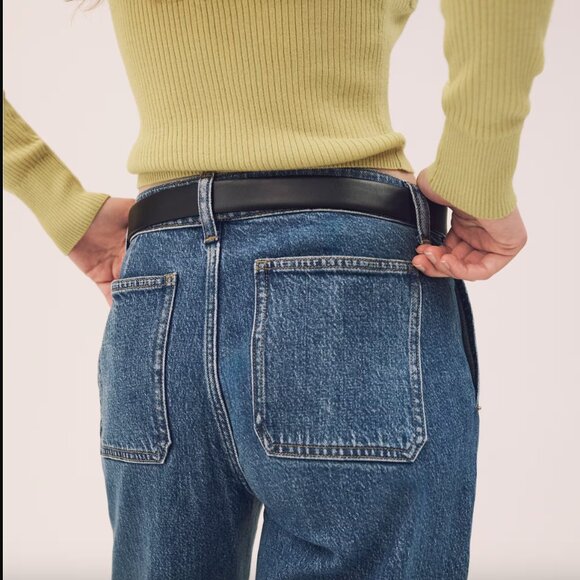 J. Crew Camp-pocket wide-leg jean in Elaine Wash 27" NWT - Picture 5 of 11